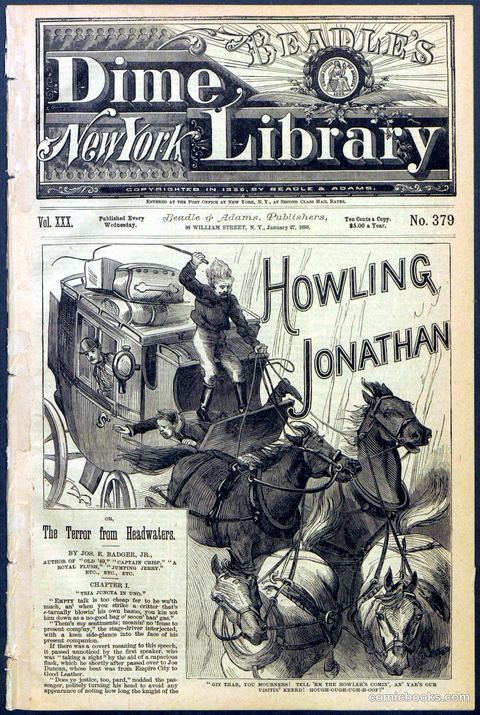 Beadle's New York Dime Library No. 379