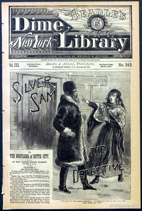 Beadle's New York Dime Library No. 383