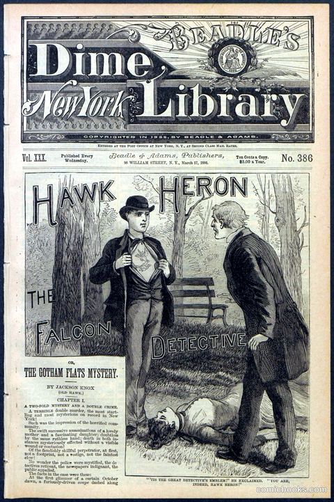 Beadle's Dime Library No. 386