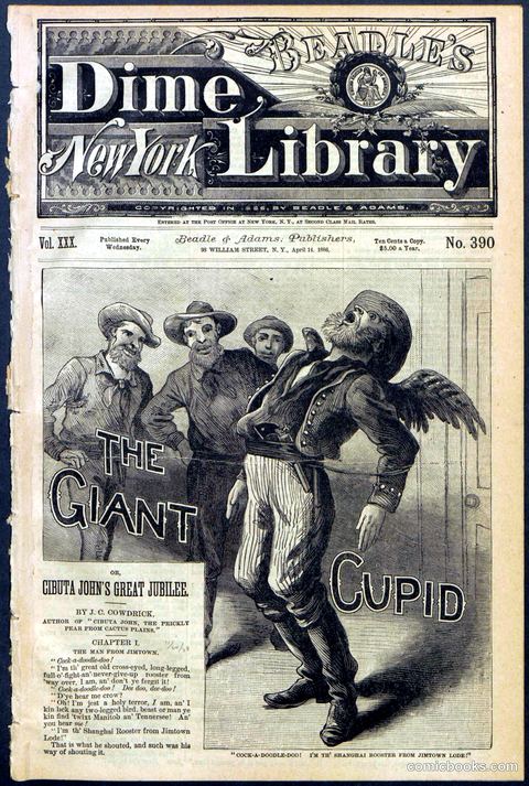 Beadle's New York Dime Library, No. 390