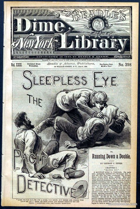 Beadle's New York Dime Library No. 398