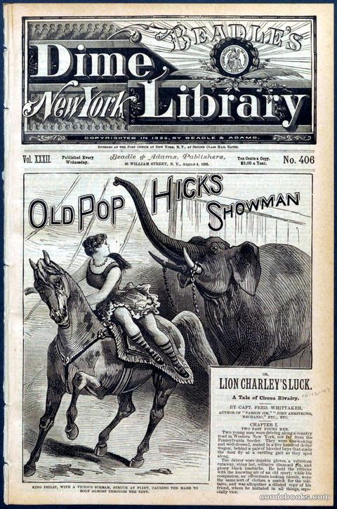 Beadle's Dime Library, No. 406