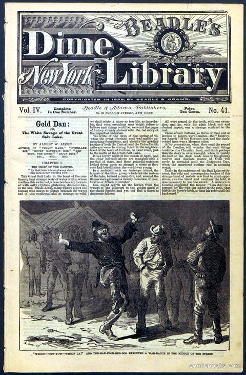 Beadle's New York Dime Library, No. 41