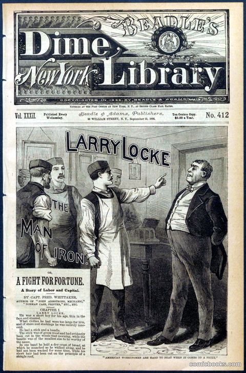 Beadle's Dime Library No. 412