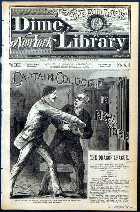 Beadle's New York Dime Library, No. 413