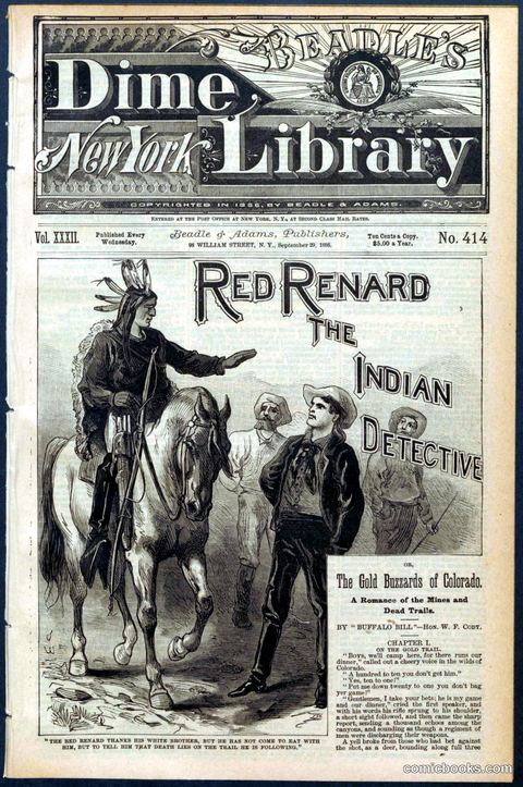 Beadle's New York Dime Library No. 414