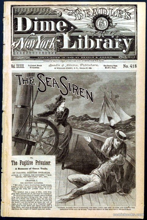 Beadle's New York Dime Library, No. 418