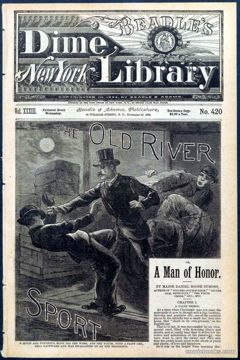 Beadle's New York Dime Library No. 420