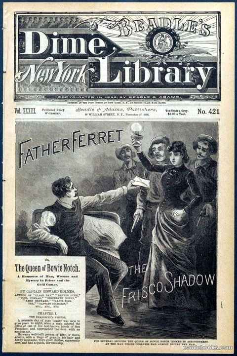 Beadle's Dime Library No. 421