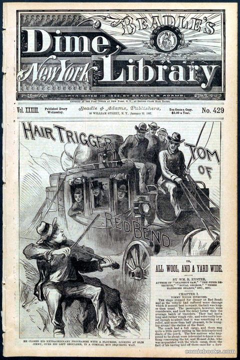 Beadle's Dime Library No. 429