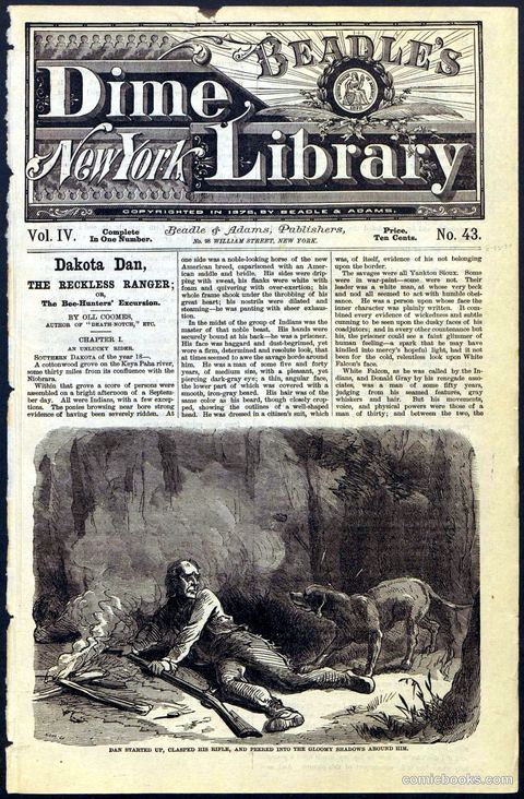 Beadle's New York Dime Library, No. 43