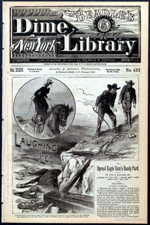 Beadle's New York Dime Library No. 433