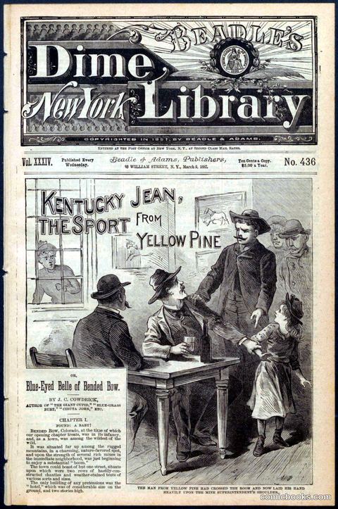 Beadle's New York Dime Library No. 436