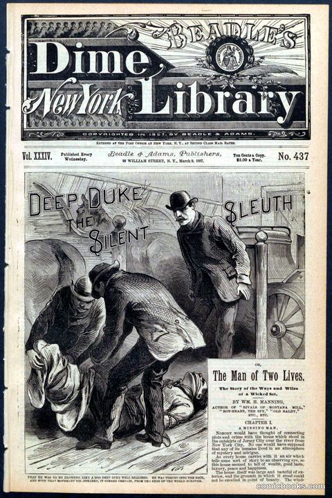 Beadle's New York Dime Library No. 437