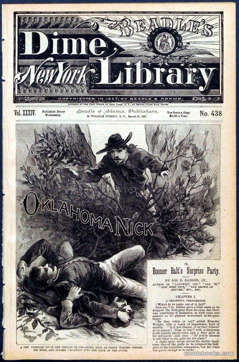 Beadle's New York Dime Library No. 438