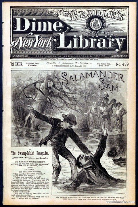 Beadle's New York Dime Library No. 439