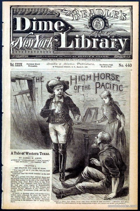 Beadle's Dime Library No. 440