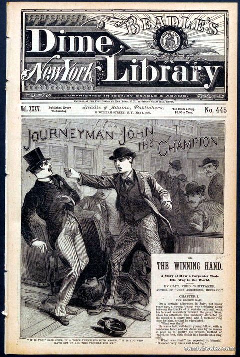 Beadle's New York Dime Library No. 445