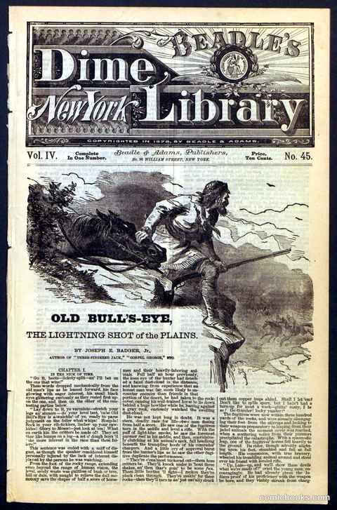Beadle's Dime Library, Vol. IV, No. 45