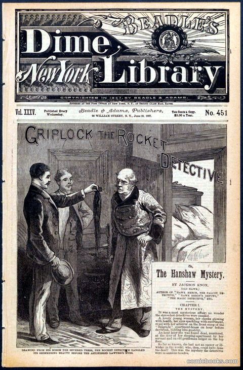Beadle's Dime Library No. 451