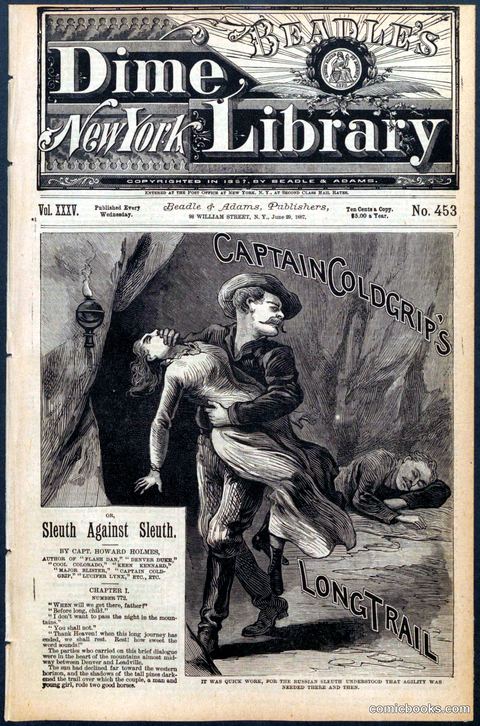 Beadle's New York Dime Library, No. 453