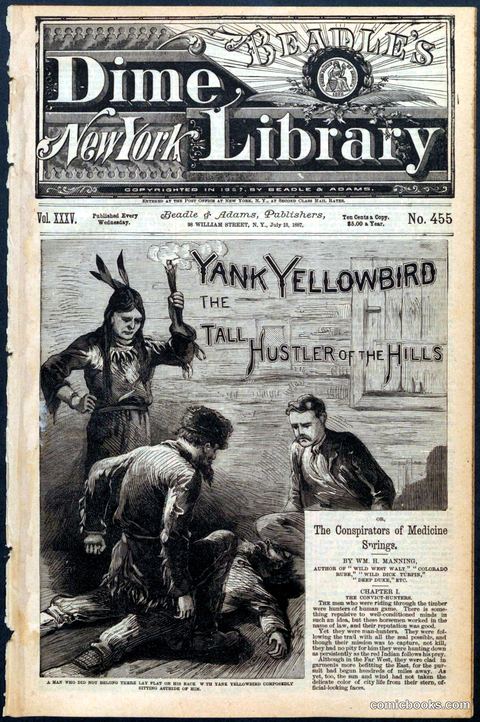 Beadle's New York Dime Library, No. 455