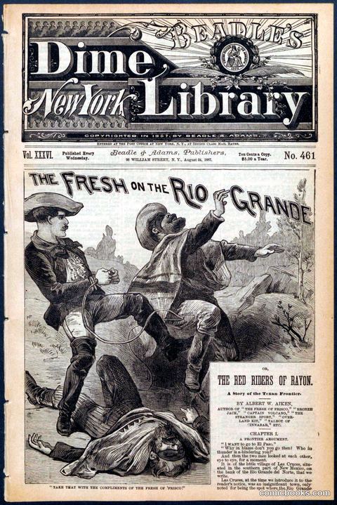 Beadle's New York Dime Library No. 461