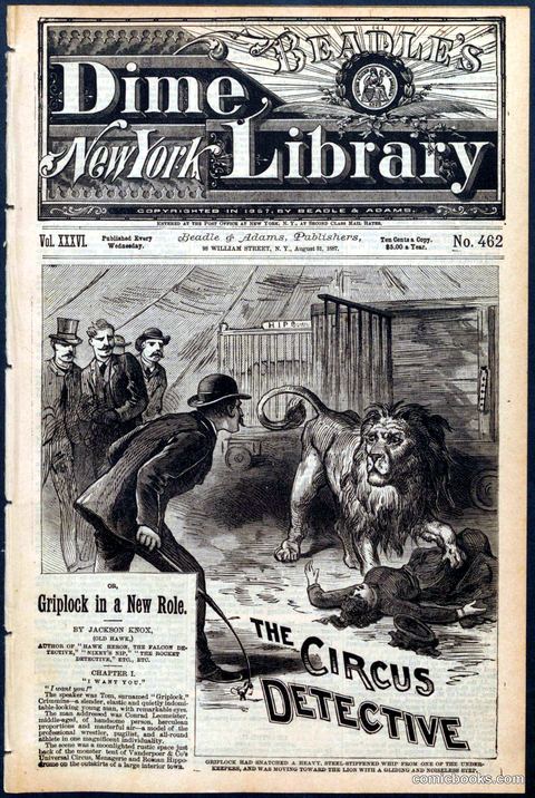 Beadle's New York Dime Library, No. 462