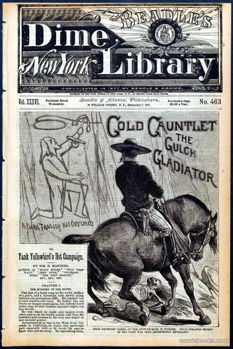 Beadle's New York Dime Library No. 463