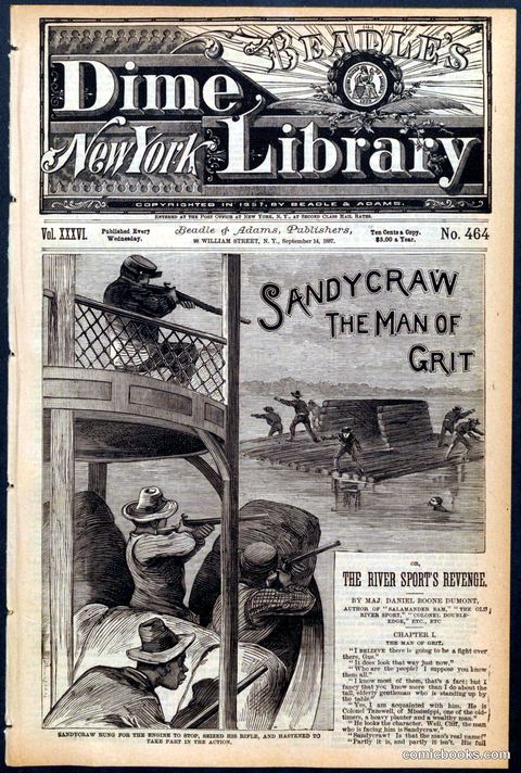 Beadle's New York Dime Library, No. 464