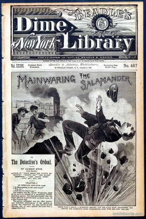 Beadle's New York Dime Library, No. 467