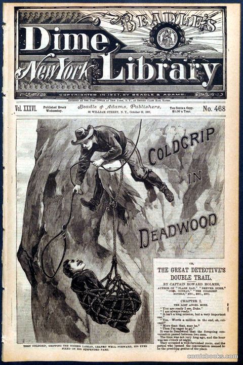 Beadle's Dime Library No. 468