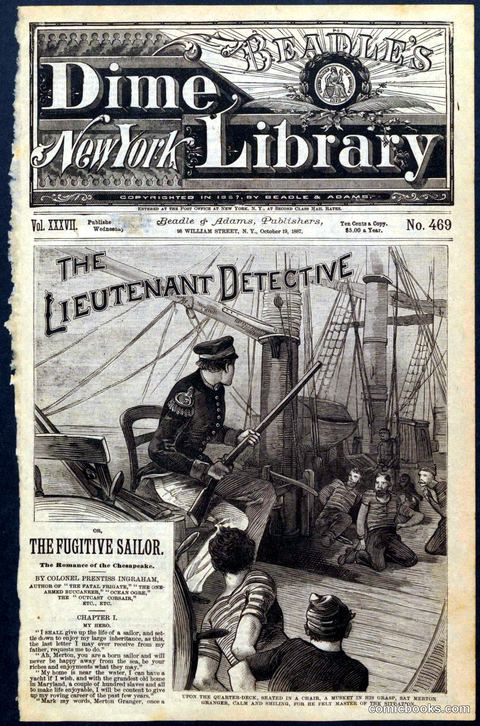 Beadle's New York Dime Library, No. 469