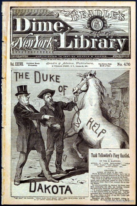 Beadle's New York Dime Library No. 470