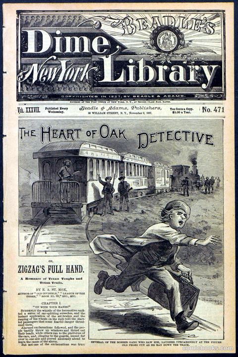 Beadle's New York Dime Library No. 471