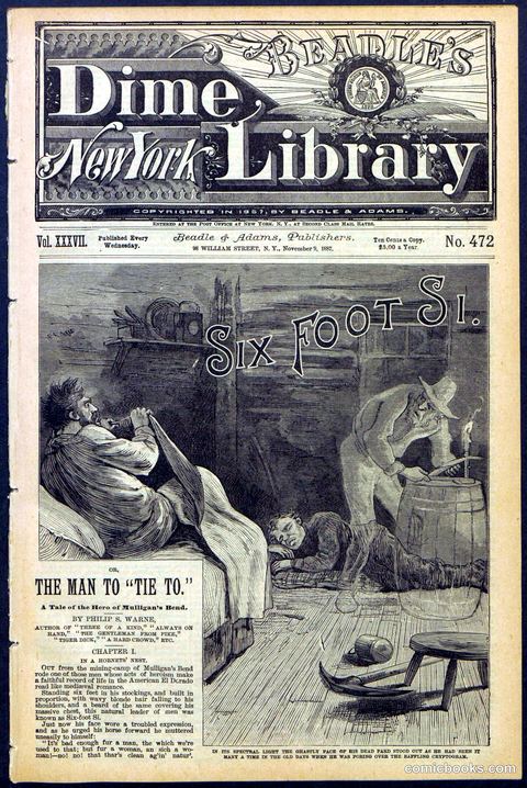 Beadle's New York Dime Library, No. 472