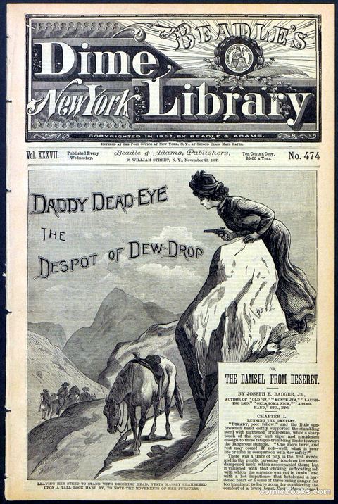 Beadle's New York Dime Library No. 474