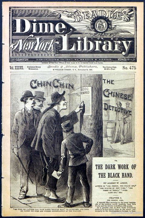 Beadle's New York Dime Library, No. 475