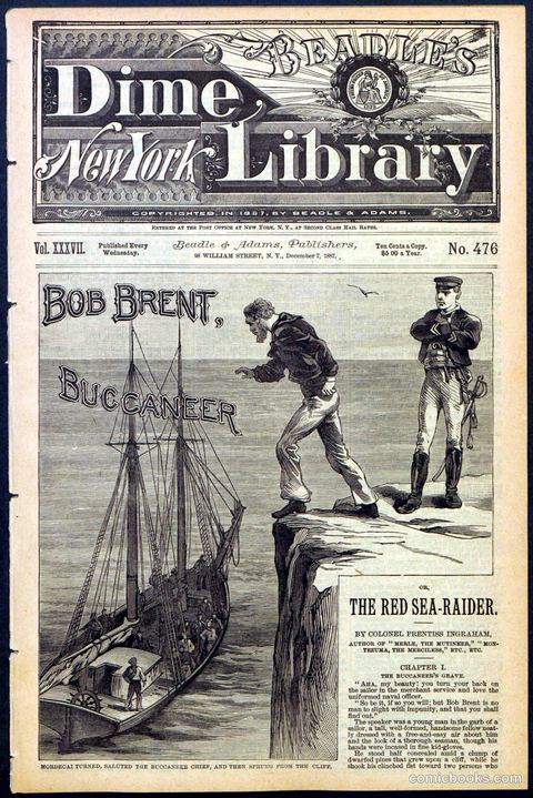 Beadle's New York Dime Library No. 476