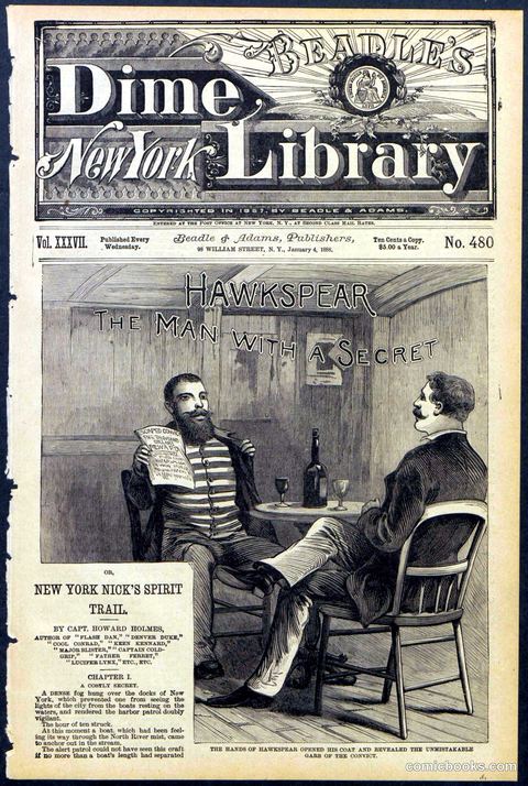 Beadle's New York Dime Library No. 480