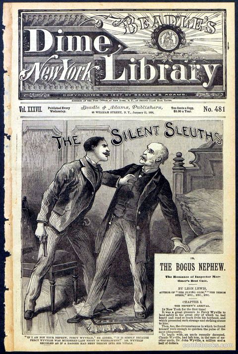 Beadle's Dime Library No. 481