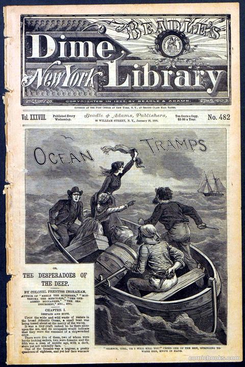 Beadle's New York Dime Library No. 482