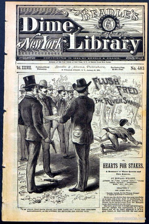 Beadle's New York Dime Library No. 483