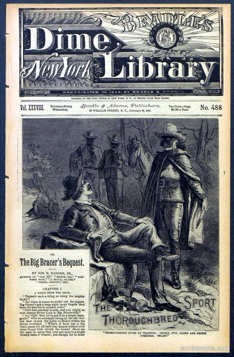Beadle's New York Dime Library No. 488
