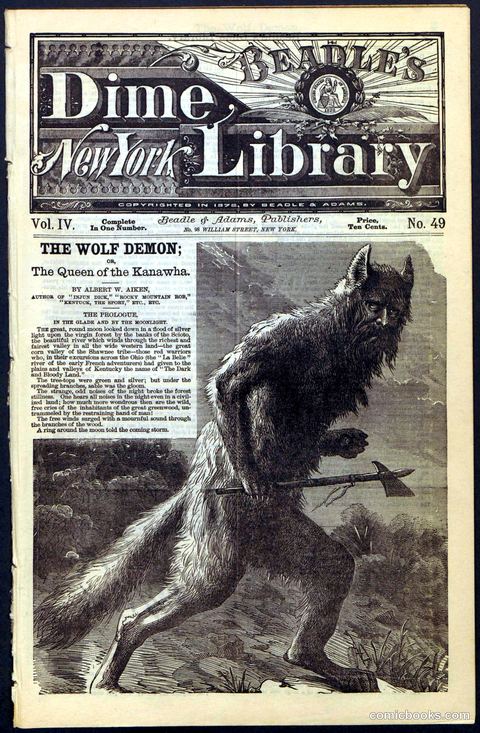 Beadle's New York Dime Library, No. 49