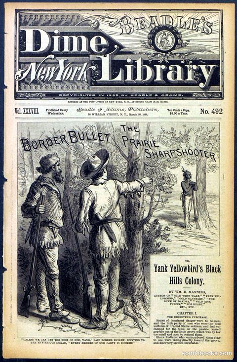 Beadle's New York Dime Library No. 492