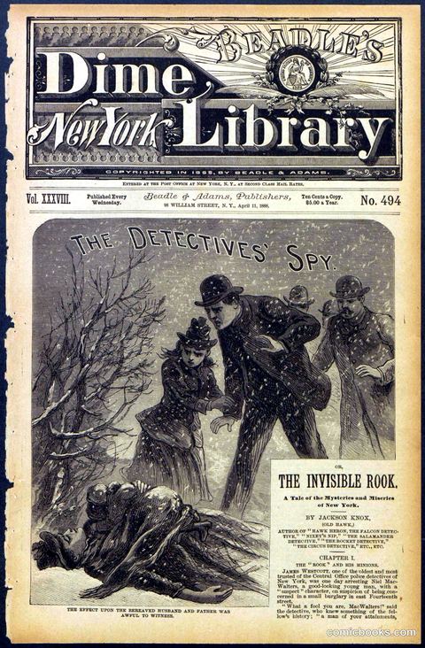 Beadle's Dime Library, No. 494