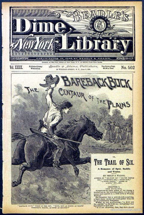 Beadle's Dime Library, No. 502