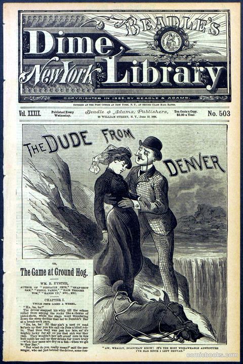 Beadle's New York Dime Library, No. 503