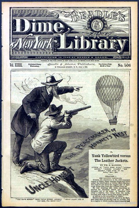Beadle's New York Dime Library, No. 506